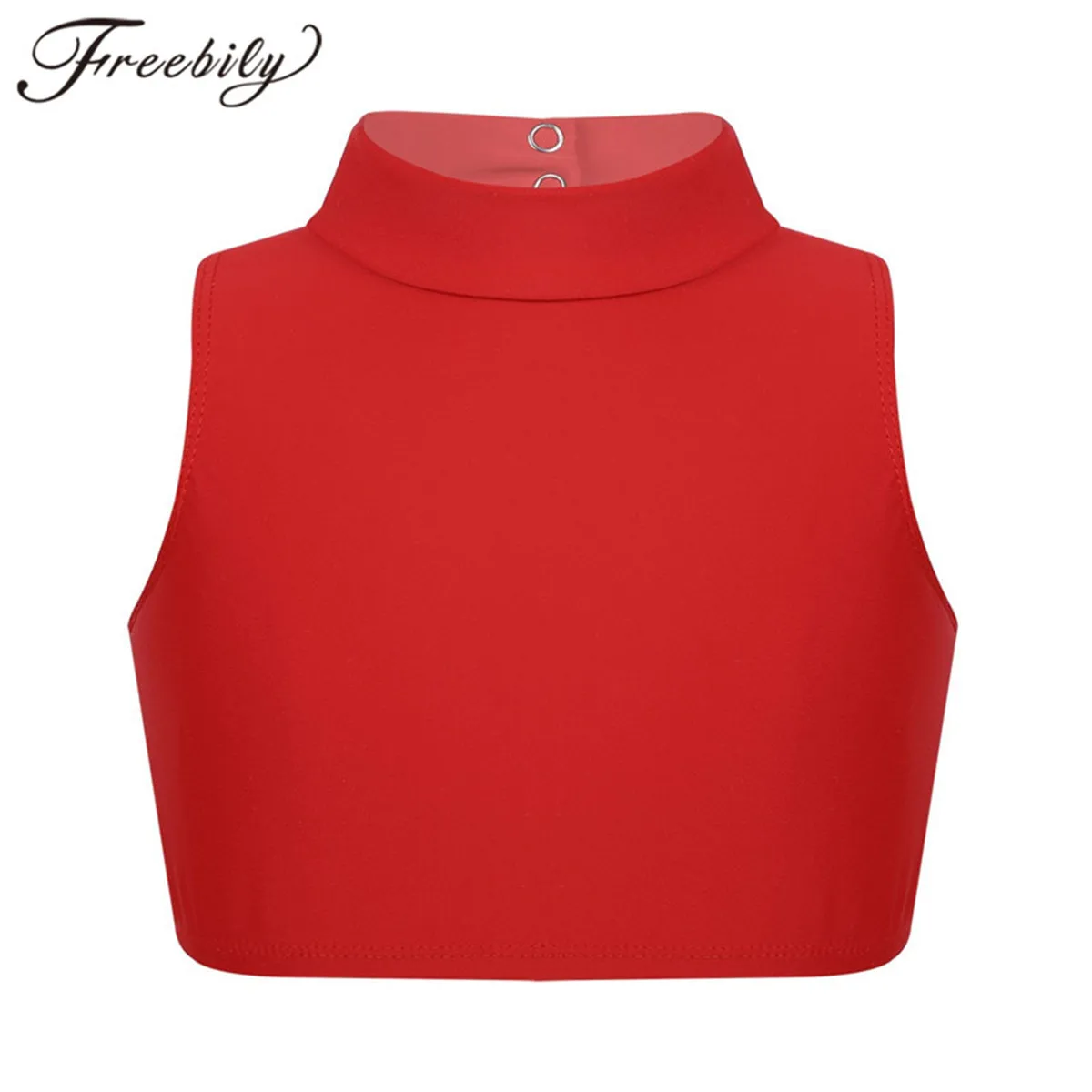 Kid Girls Tank Ballet Crop Top Sleeveless Mock Neck Criss Cross Back Tanks Tops for Dancing Ballet Dance Sports Bra Dancewear
Kid Girls Tank Ballet Crop Top Sleeveless Mock Neck Criss Cross Back Tanks Tops for Dancing Ballet Dance Sports Bra Dancewear