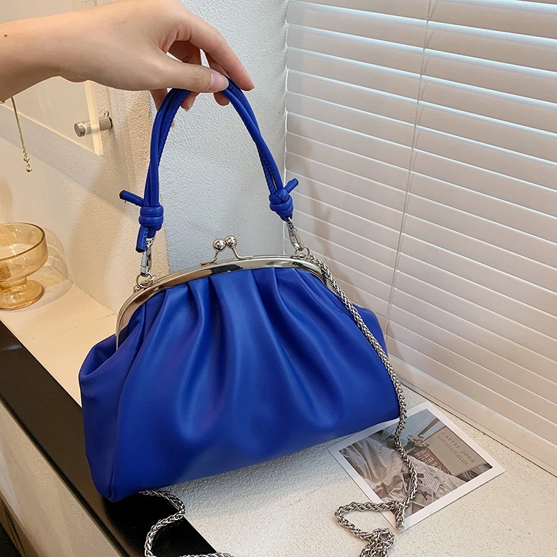 Sense of luxury Women Shoulder Bag Fashion Brand Female Bag Summer Chain Clouds Handbag satchel Soft leather Lady Crossbody Bags
Sense of luxury Women Shoulder Bag Fashion Brand Female Bag Summer Chain Clouds Handbag satchel Soft leather Lady Crossbody Bags