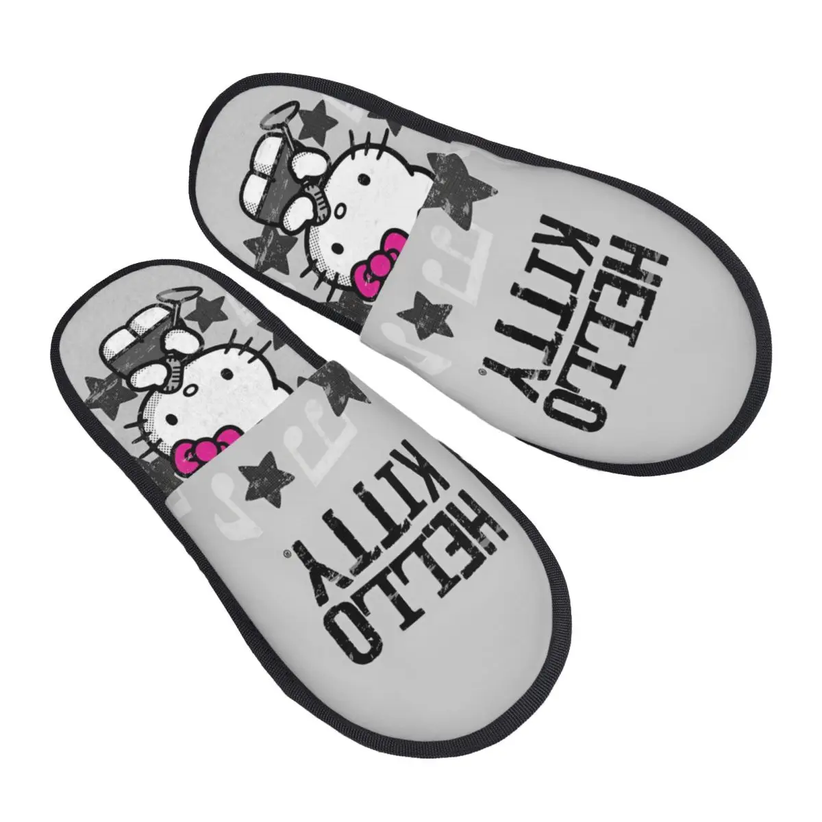 Зимние домашние тапочки Hello Kitty, панк-рок, товары, домашние меховые шлепанцы, тапочки для гостиной, уютные нескользящие шлепанцы
Зимние домашние тапочки Hello Kitty, панк-рок, товары, домашние меховые шлепанцы, тапочки для гостиной, уютные нескользящие шлепанцы