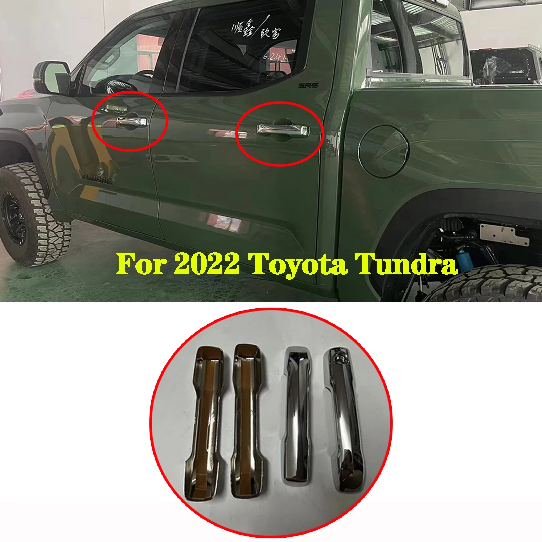 4pcs Car Door Handle Decorative Shell Protector Cover Trim For 2022 Toyota Tundra Auto Styling Accessories
4pcs Car Door Handle Decorative Shell Protector Cover Trim For 2022 Toyota Tundra Auto Styling Accessories