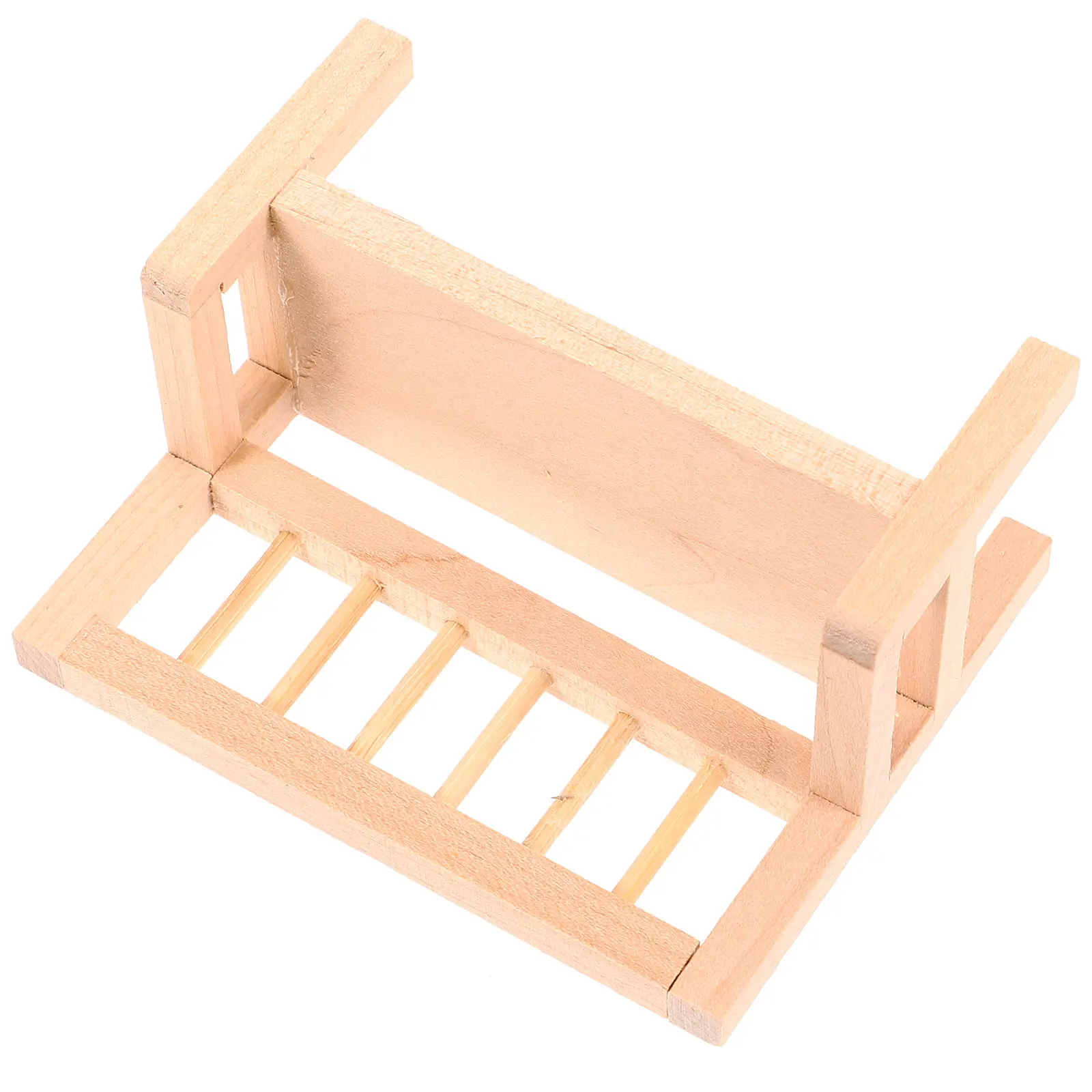 Mini Wooden Bench for Dollhouse Decor Small Size Handcrafted Wood Mini House Furniture Ideal for Micro Landscape DIY Projects
Mini Wooden Bench for Dollhouse Decor Small Size Handcrafted Wood Mini House Furniture Ideal for Micro Landscape DIY Projects
