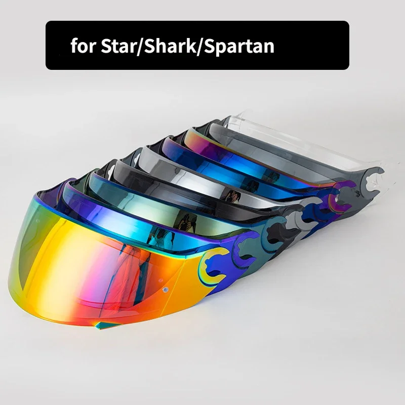 Motorcycle Helmet Visor for Star/Shark/Spartan Helmet Shield Lens Viseira Capacete De Moto Replacement Helmet Parts
Motorcycle Helmet Visor for Star/Shark/Spartan Helmet Shield Lens Viseira Capacete De Moto Replacement Helmet Parts