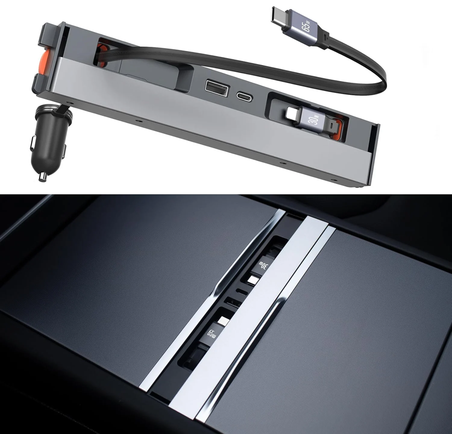 USB Hub Charger For Tesla Model Y Juniper 2025-2026 & Model 3 Highland 2024-2026 Center Console Docking Station Accessories
USB Hub Charger For Tesla Model Y Juniper 2025-2026 & Model 3 Highland 2024-2026 Center Console Docking Station Accessories
