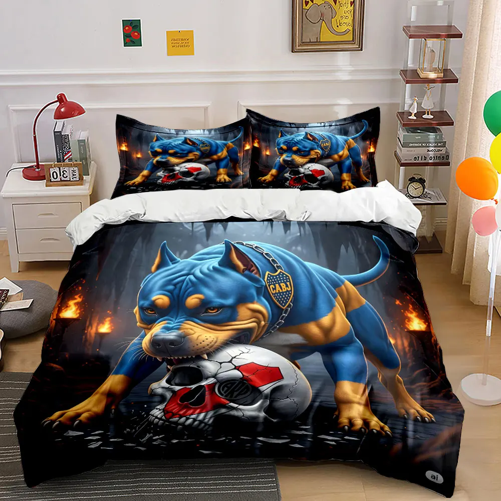 "Bold Dog Theme Decorative Set" Exquisite three-piece bedding set gift for kids and adults
"Bold Dog Theme Decorative Set" Exquisite three-piece bedding set gift for kids and adults