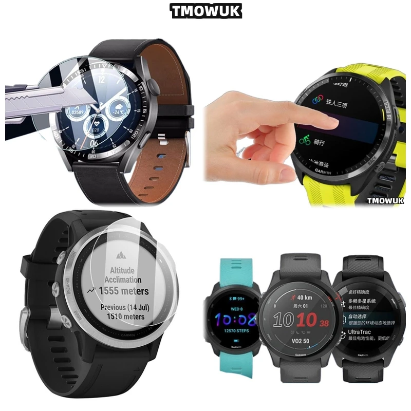 For Garmin Forerunner 645 735 745 935 945 955 965 970 Fenix 7 7S 7X Pro 9H Hardness Screen Protector Anti - Scratch
For Garmin Forerunner 645 735 745 935 945 955 965 970 Fenix 7 7S 7X Pro 9H Hardness Screen Protector Anti - Scratch