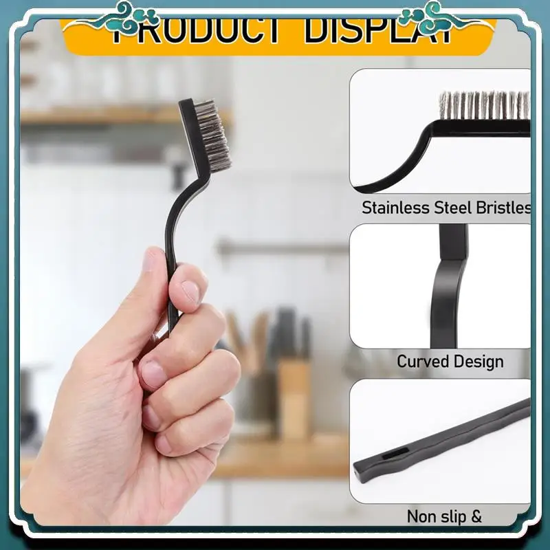 30 Pieces Mini Wire Brush,Stainless Steel Brush,Curved Handle Masonry Scratch Brush,Metal Wire Brushes For Cleaning Easy Install
30 Pieces Mini Wire Brush,Stainless Steel Brush,Curved Handle Masonry Scratch Brush,Metal Wire Brushes For Cleaning Easy Install