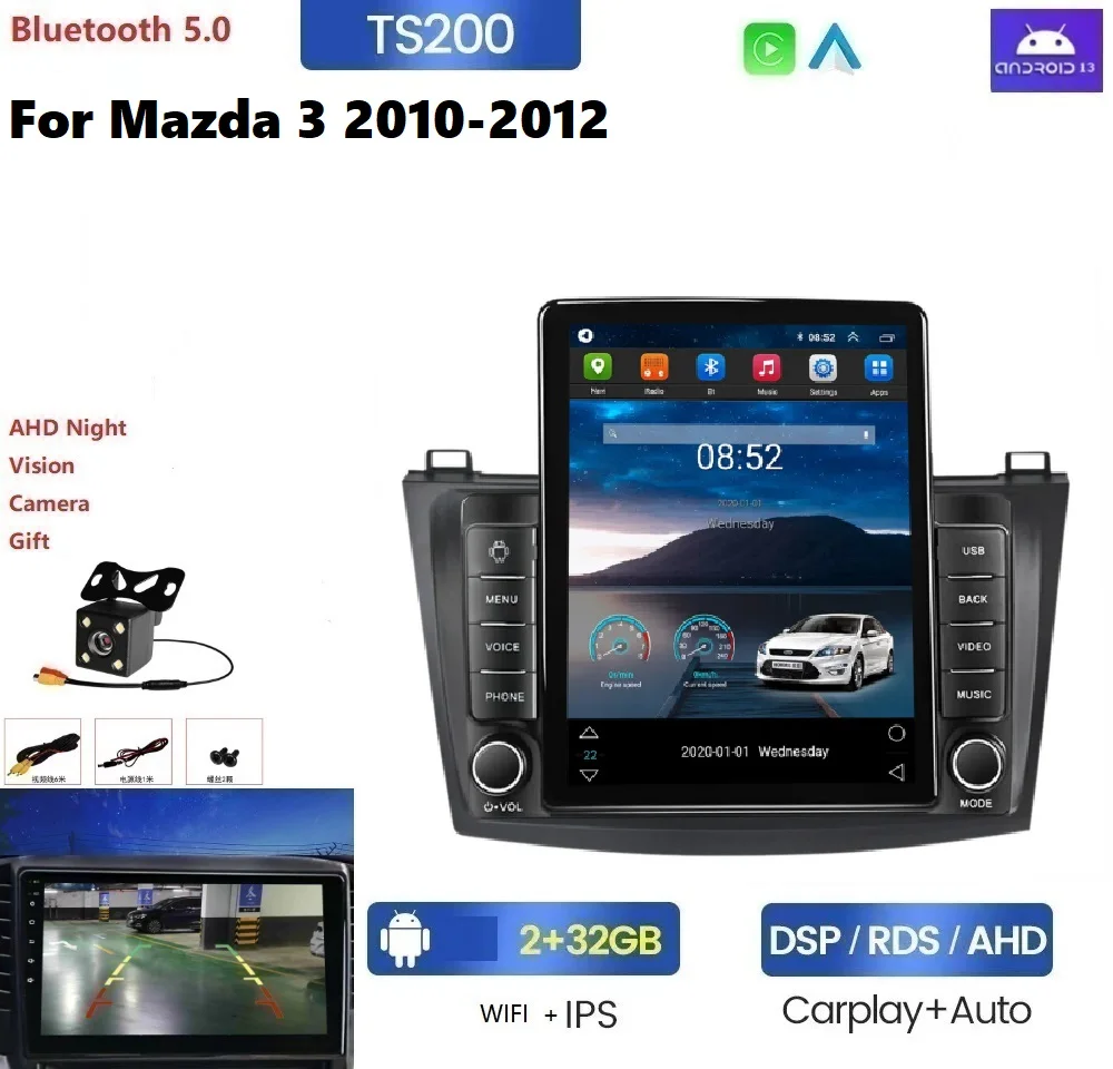 Android 13 8 + 128 Гб IPS 2.5D экран автомобильное радио для Mazda 3 2010-2012 автомобильное воспроизведение + Автомобильные клавиши BT стерео автомобильное мультимедиа
Android 13 8 + 128 Гб IPS 2.5D экран автомобильное радио для Mazda 3 2010-2012 автомобильное воспроизведение + Автомобильные клавиши BT стерео автомобильное мультимедиа