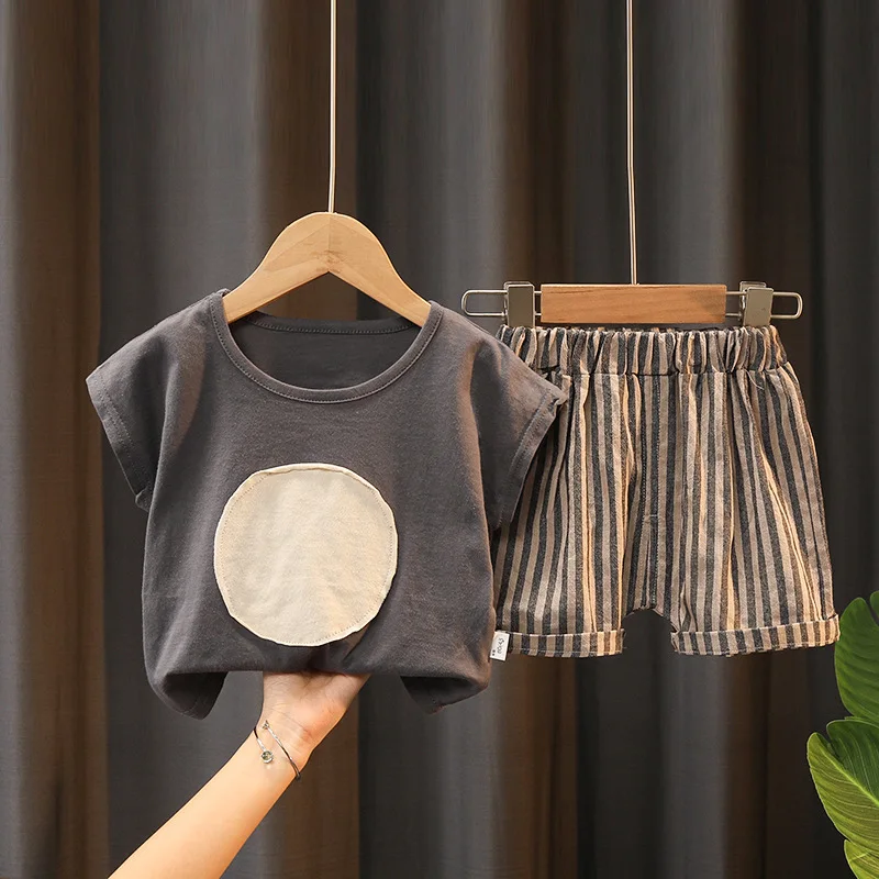 NEW Baby Boys Summer Wear Newborn Children Clothing Boys Short Sleeve Cartoon T-Shirt Short Pants Tracksuit Suit 2pcs/Set
NEW Baby Boys Summer Wear Newborn Children Clothing Boys Short Sleeve Cartoon T-Shirt Short Pants Tracksuit Suit 2pcs/Set