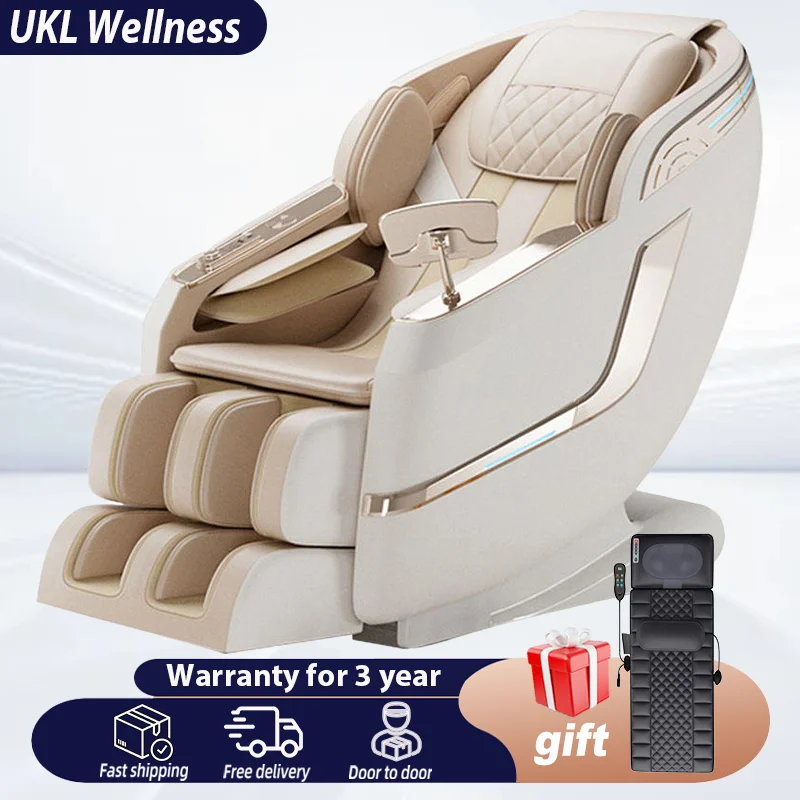 3 Years Warranty Luxury Massage Chair SL Dual Track Touch Voice Armrests Body detection 4D Zero gravity HiFi Bluetooth Heating
3 Years Warranty Luxury Massage Chair SL Dual Track Touch Voice Armrests Body detection 4D Zero gravity HiFi Bluetooth Heating
