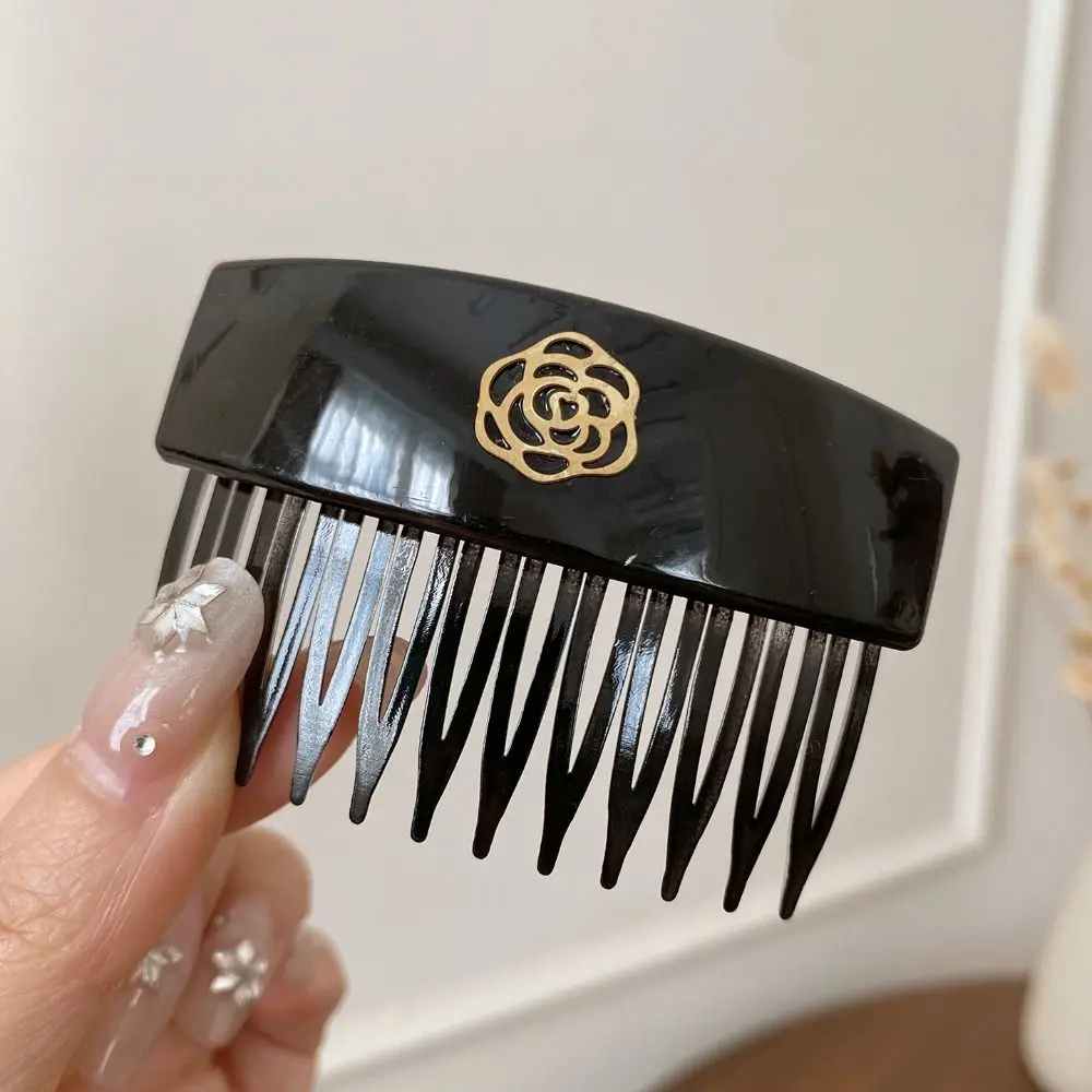 Teeth Hair Comb Hairpin Barrettes Styling Tool Camellia Hair Clip Fixed Combs Korean Style Headwear Flower Side Clip Student
Teeth Hair Comb Hairpin Barrettes Styling Tool Camellia Hair Clip Fixed Combs Korean Style Headwear Flower Side Clip Student