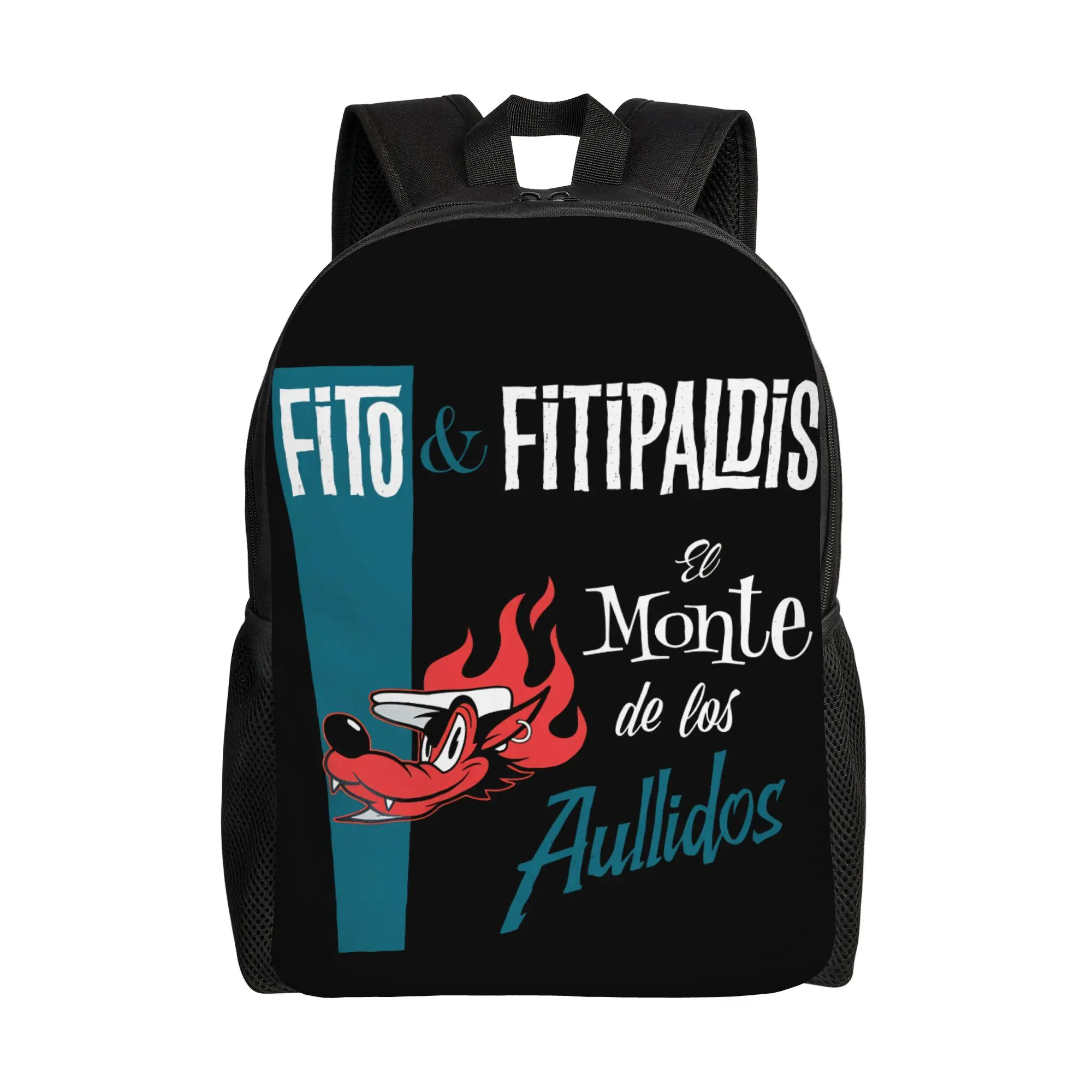Rock Music Fito and Fitipaldis Backpack Women Men Large Backpacks Polyester Cute High School Bags Travel Design Rucksack
Rock Music Fito and Fitipaldis Backpack Women Men Large Backpacks Polyester Cute High School Bags Travel Design Rucksack