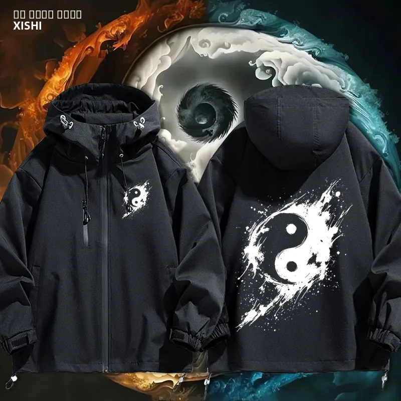 Tai Chi Culture Windbreaker Jaet ex Spring Autumn Casual Sle Polyester Fiber Long Sve Zipper Closure Hooded Coat
Tai Chi Culture Windbreaker Jaet ex Spring Autumn Casual Sle Polyester Fiber Long Sve Zipper Closure Hooded Coat