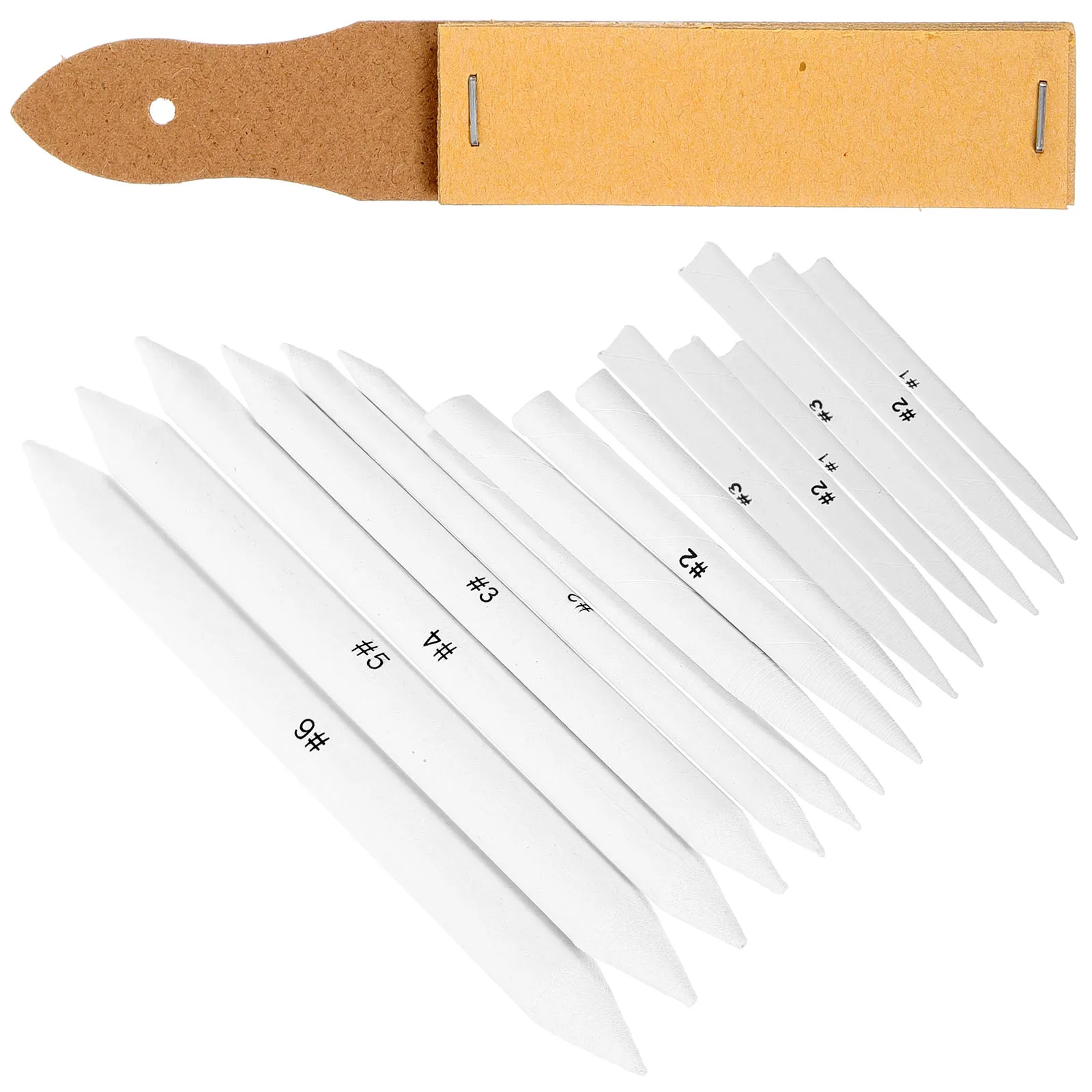1 set Double Point Blending Stumps Paper Drawing Tools Sketch Painting Supplies Artist Accessories Student Kits
1 set Double Point Blending Stumps Paper Drawing Tools Sketch Painting Supplies Artist Accessories Student Kits