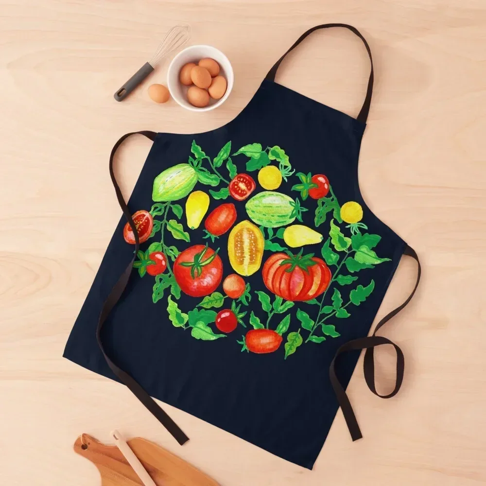 Home Grown Tomatoes Apron with pockets kitchen jacket woman Bib For Kitchen Apron
Home Grown Tomatoes Apron with pockets kitchen jacket woman Bib For Kitchen Apron