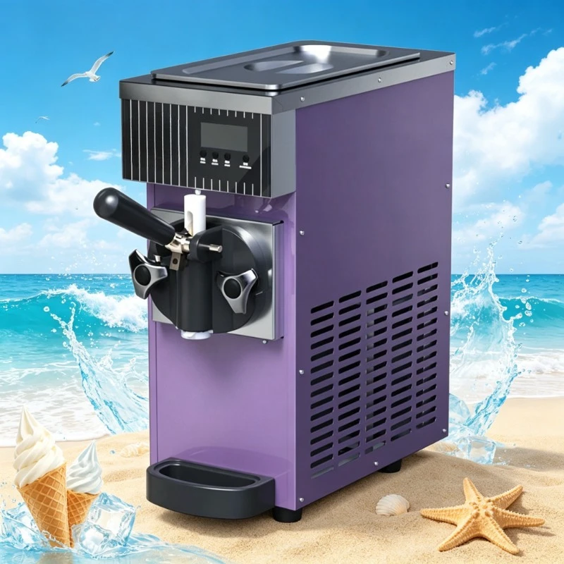 High Power Electric Ice Cream Machine Quick Freeze Soft Serve Maker for Commercial Use
High Power Electric Ice Cream Machine Quick Freeze Soft Serve Maker for Commercial Use