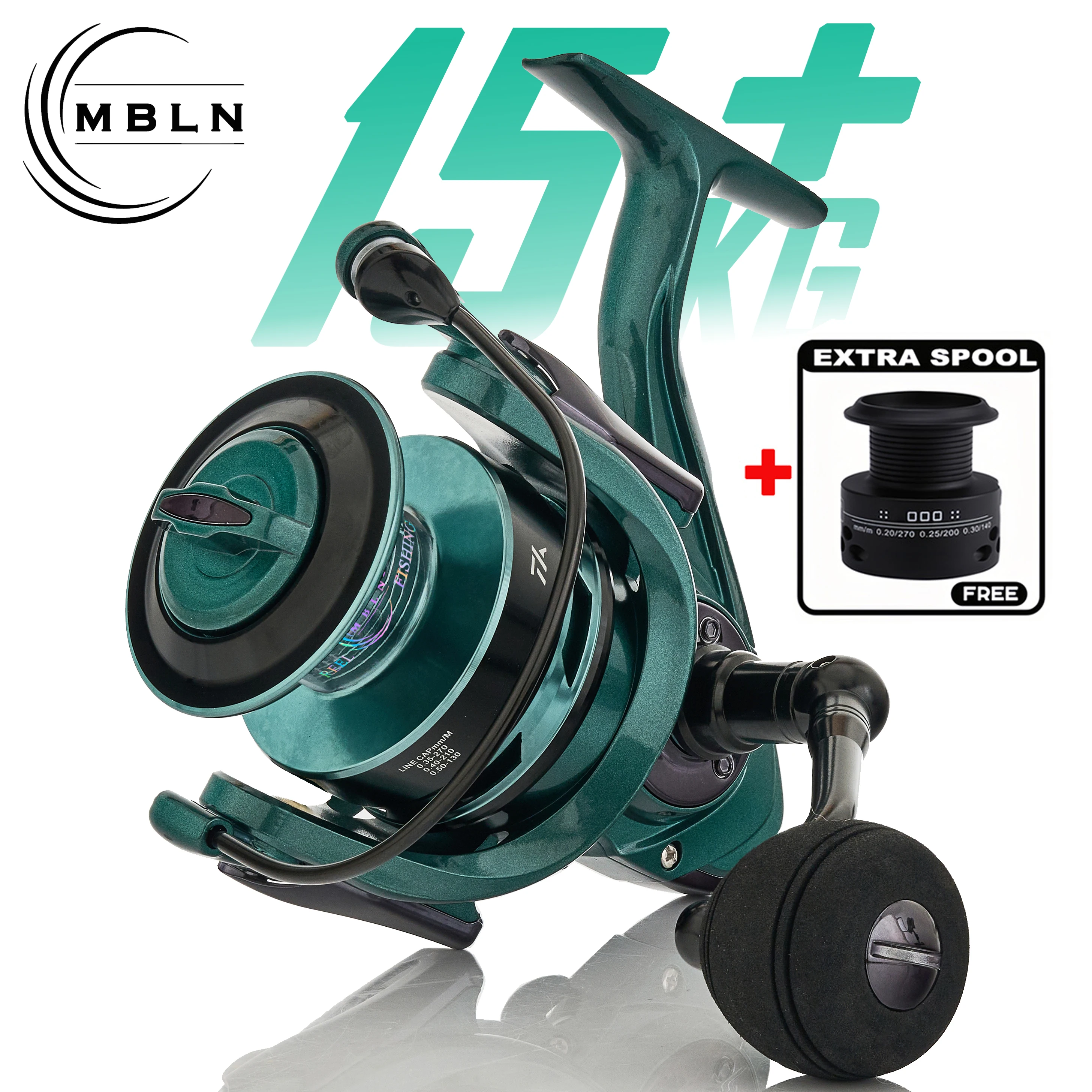 MBLN Brand,Double Spool,Spinning Fishing Reel,Alloy Spool&Handle&Gear,Steel Bearing&Screws,Anti-rust, Durable, Cost-effective
MBLN Brand,Double Spool,Spinning Fishing Reel,Alloy Spool&Handle&Gear,Steel Bearing&Screws,Anti-rust, Durable, Cost-effective