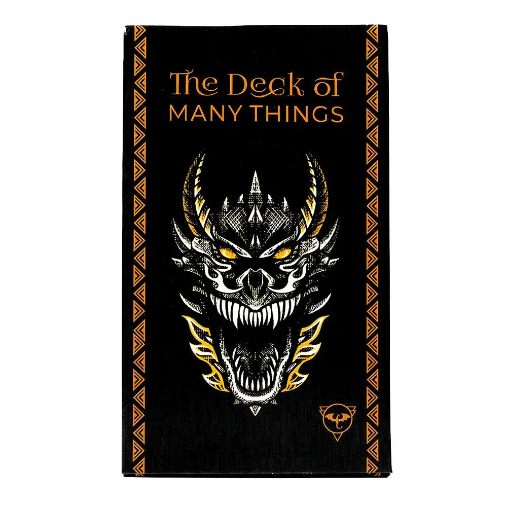 The Deck of Many Things Compatible W/ Dungeons and Dragons Fifth Edition Accessories D&D Gifts Fifth Edition Gift 10.3*6cm
The Deck of Many Things Compatible W/ Dungeons and Dragons Fifth Edition Accessories D&D Gifts Fifth Edition Gift 10.3*6cm