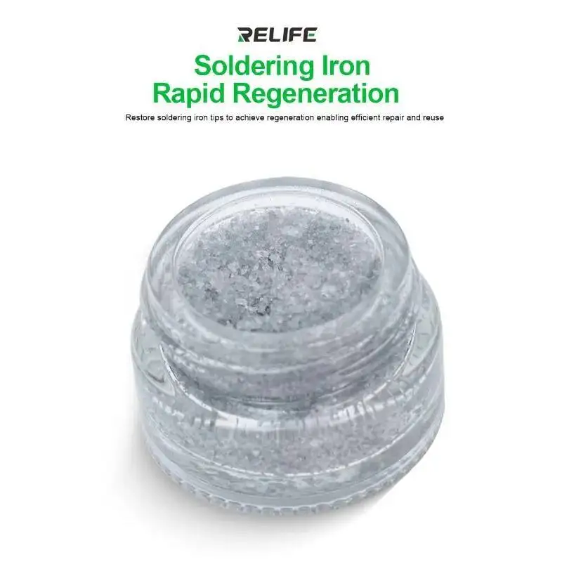 RELIFE RL-461A Обратная паста паяльного жала удаляет оксиды на контактной поверхности Ремонт паяльного жала для регенерации
RELIFE RL-461A Обратная паста паяльного жала удаляет оксиды на контактной поверхности Ремонт паяльного жала для регенерации