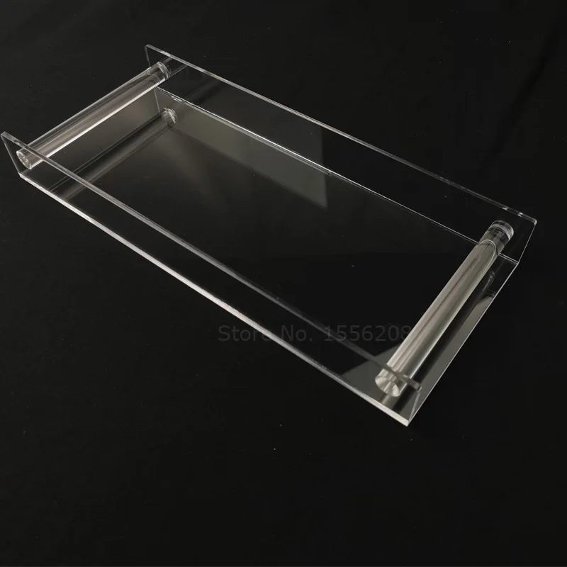 New Transparent Storage Tray U Shaped Fruit Plate Small Items Jewelry Display Tray With Rod Handle
New Transparent Storage Tray U Shaped Fruit Plate Small Items Jewelry Display Tray With Rod Handle