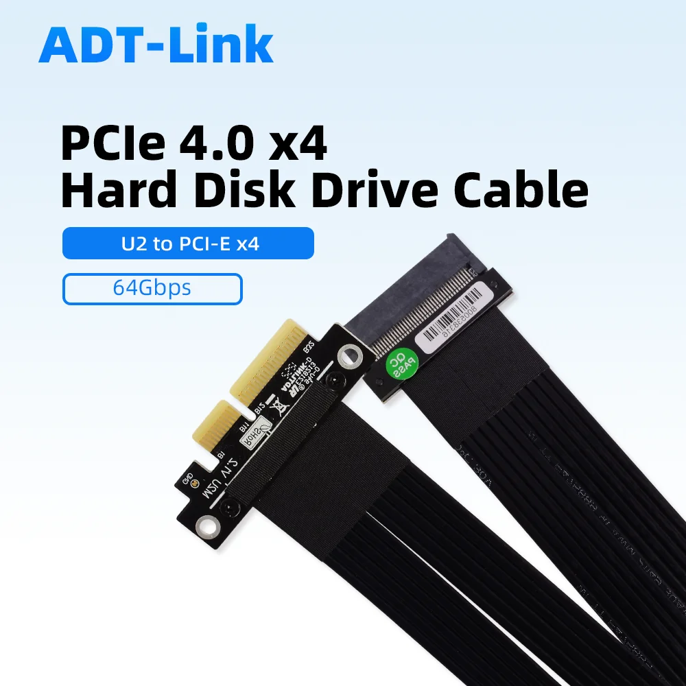 U2 To PCI-E 4.0 X4 SFF-8639 NVMe PCIe Extension Cable U.2-Interface Solid State Drive Riser Data Adapter Gen4 64Gbps 5-100cm
U2 To PCI-E 4.0 X4 SFF-8639 NVMe PCIe Extension Cable U.2-Interface Solid State Drive Riser Data Adapter Gen4 64Gbps 5-100cm