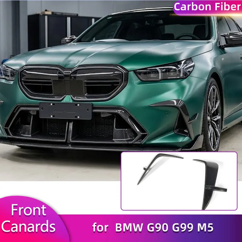 Full Carbon Fiber Front Bumper Canards for BMW G90 G99 M5 2025 Car Racing Front Canards Fins Air Vent Trims Body Kits
Full Carbon Fiber Front Bumper Canards for BMW G90 G99 M5 2025 Car Racing Front Canards Fins Air Vent Trims Body Kits