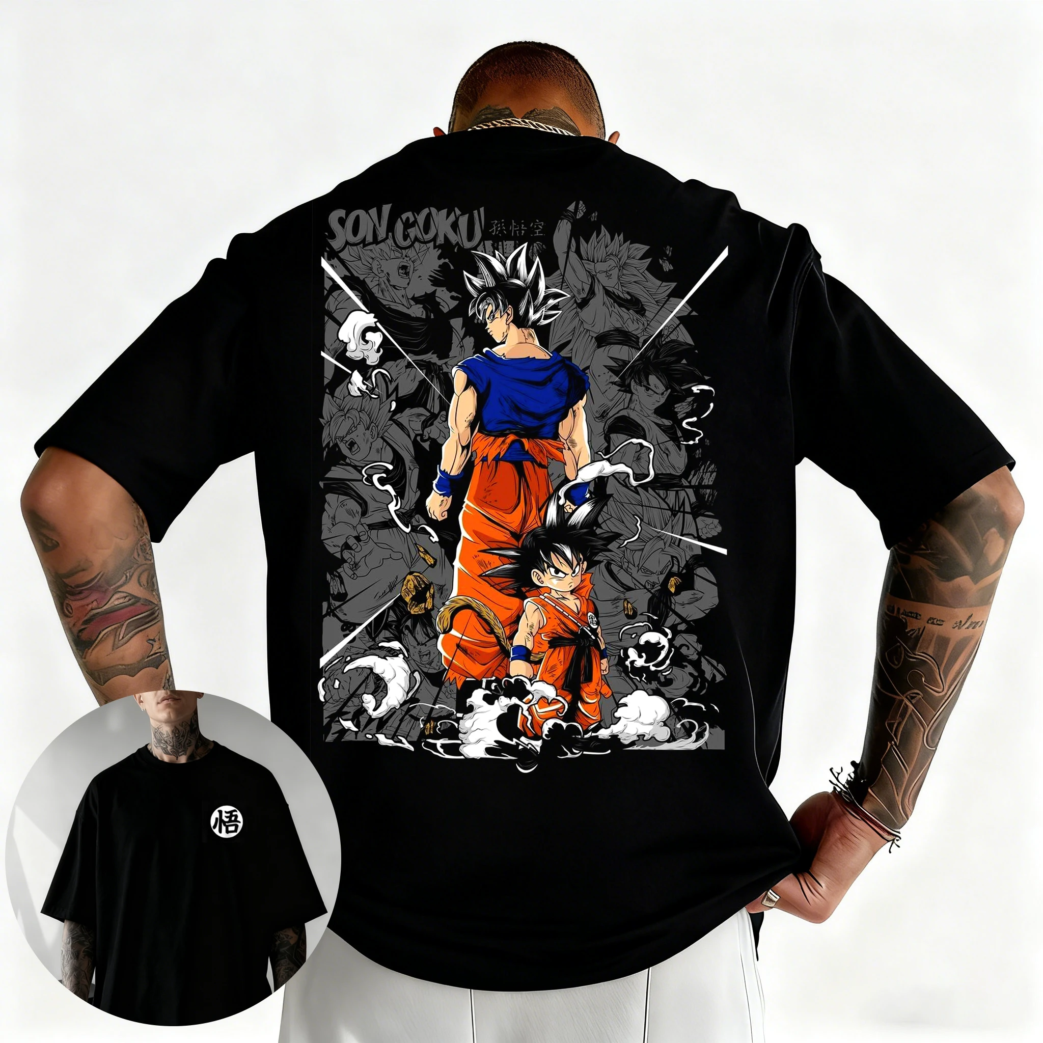 Dragon Ball Japanese Anime Printed Men's T-Shirt Majin Buu Boys Children Harajuku Short Sleeve Kids Goku T-shirt Summer Clothing
Dragon Ball Japanese Anime Printed Men's T-Shirt Majin Buu Boys Children Harajuku Short Sleeve Kids Goku T-shirt Summer Clothing