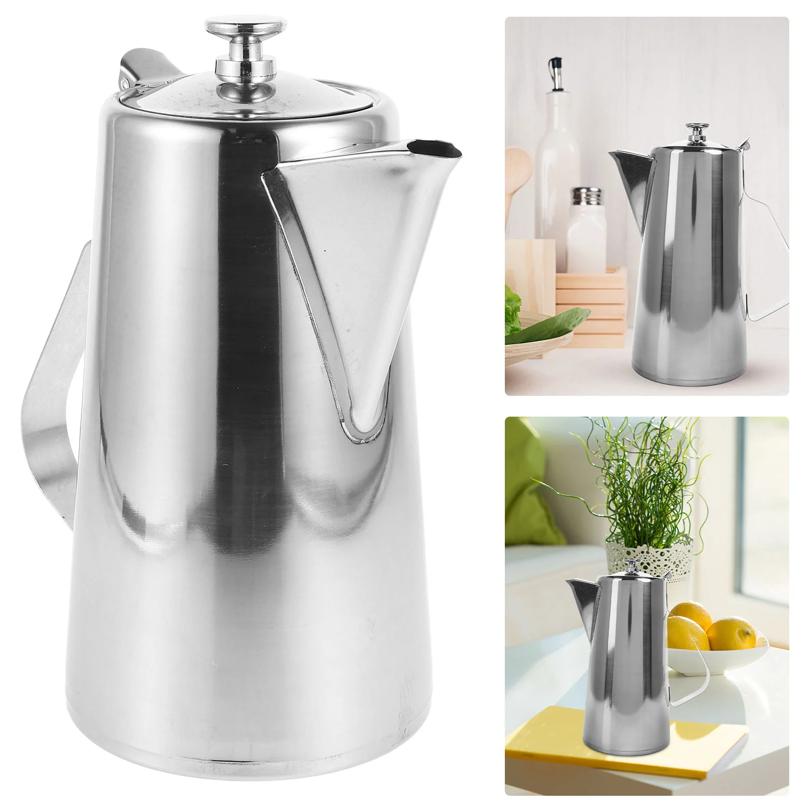 Cold Water Bottle Restaurant Teapot Pitchers for Drinks with Lid Collapsible Bottles Thicken
Cold Water Bottle Restaurant Teapot Pitchers for Drinks with Lid Collapsible Bottles Thicken