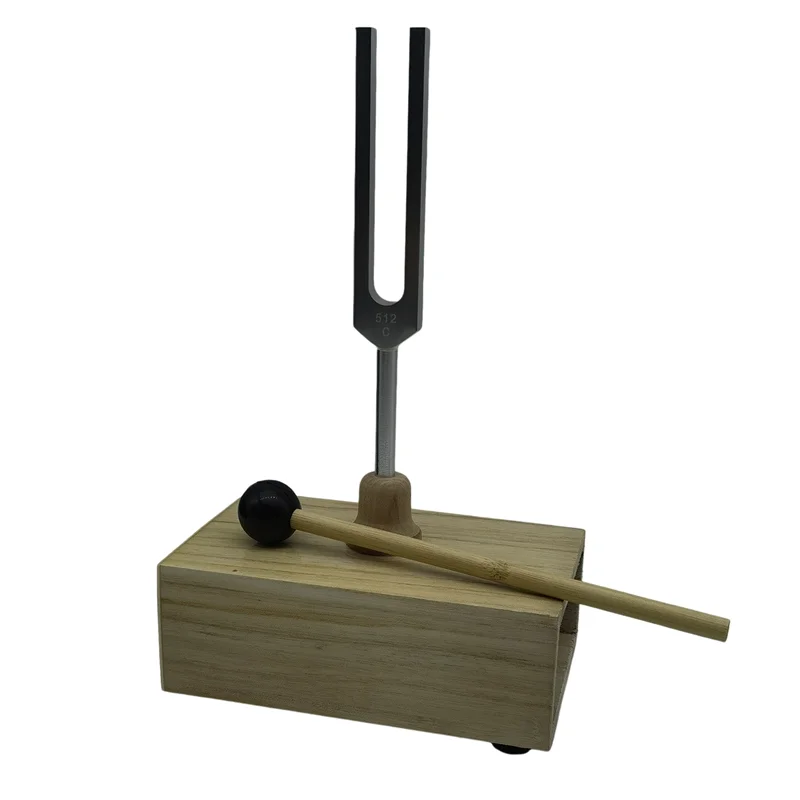 Tuning Fork 512HZ Vibration With Wood Resonator Box Experimental Instrument For Sound Therapy, Yoga, Meditation Easy To Use
Tuning Fork 512HZ Vibration With Wood Resonator Box Experimental Instrument For Sound Therapy, Yoga, Meditation Easy To Use