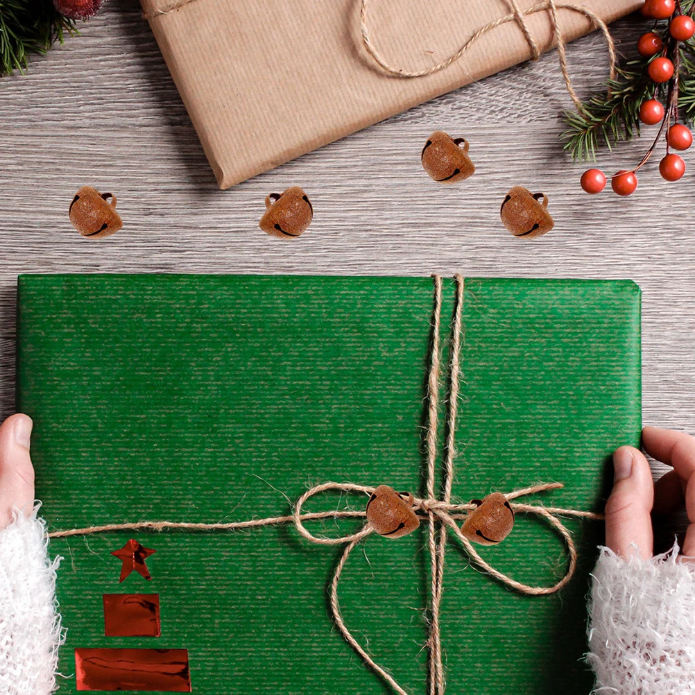 50 Pcs Retro Bell Decoration Rustic Iron Hanging Ornaments Christmas Tree DIY Party Props Jingle Bells Metal Charm Door Knob
50 Pcs Retro Bell Decoration Rustic Iron Hanging Ornaments Christmas Tree DIY Party Props Jingle Bells Metal Charm Door Knob