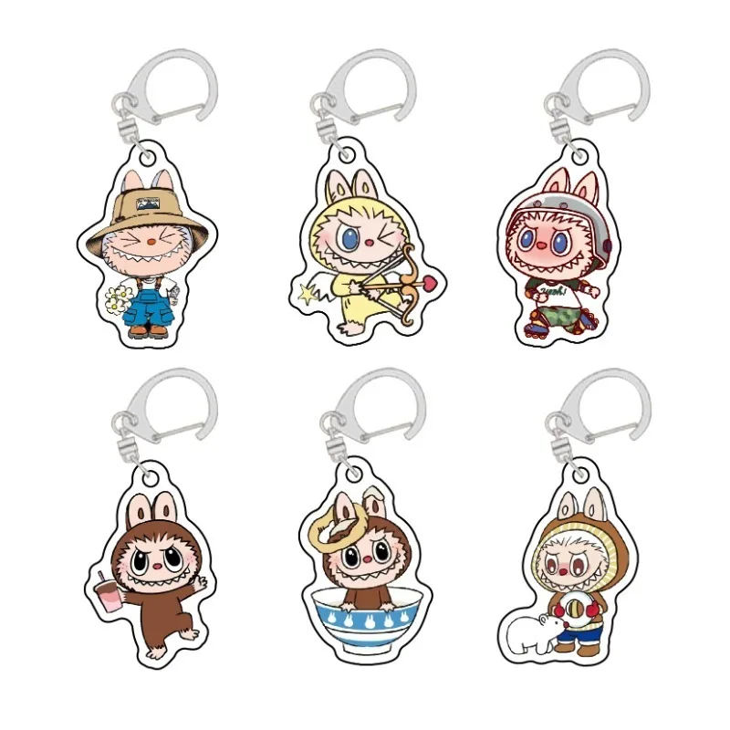 Labubu Acrylic Keychain Kawaii HD Pendant Birthday Gift Cartoon Bag Pendant Cute Labubu Plush Keychain Girl Accessories
Labubu Acrylic Keychain Kawaii HD Pendant Birthday Gift Cartoon Bag Pendant Cute Labubu Plush Keychain Girl Accessories