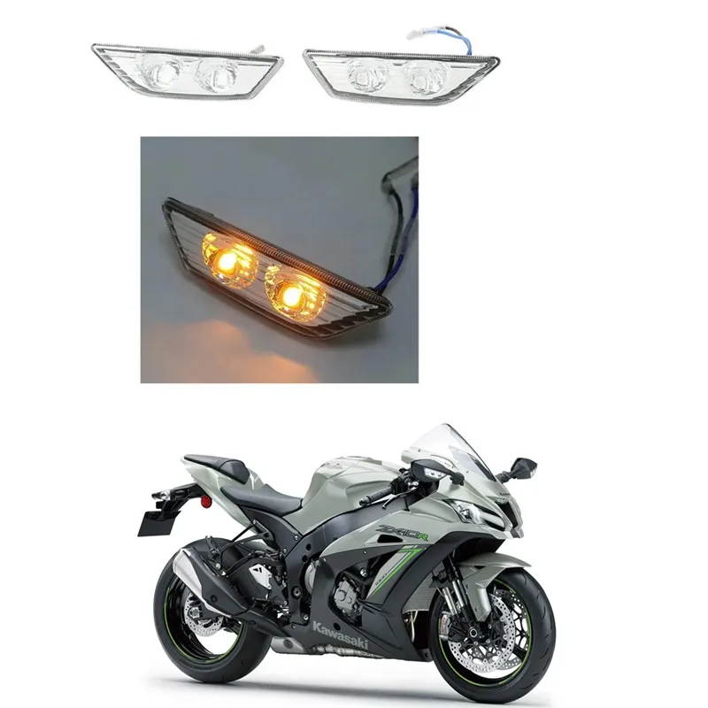 For Kawasaki Ninja ZX10R 2011-2015 2014 2013 Motorcycle Accessories Rear View Mirrors Turn Signal Lights
For Kawasaki Ninja ZX10R 2011-2015 2014 2013 Motorcycle Accessories Rear View Mirrors Turn Signal Lights