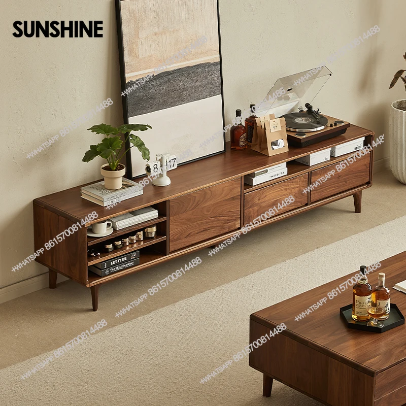 North America, coffee table combination size apartment living room solid wood floor cabinet audio-visual cabinet
North America, coffee table combination size apartment living room solid wood floor cabinet audio-visual cabinet