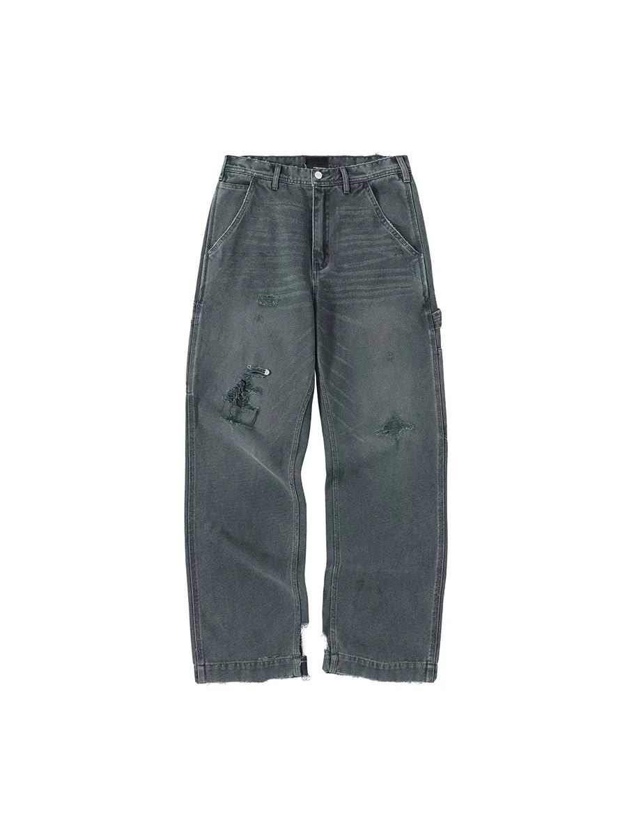 ER/D Washed Damage Pin Lumberjack Jeans 23FW
ER/D Washed Damage Pin Lumberjack Jeans 23FW