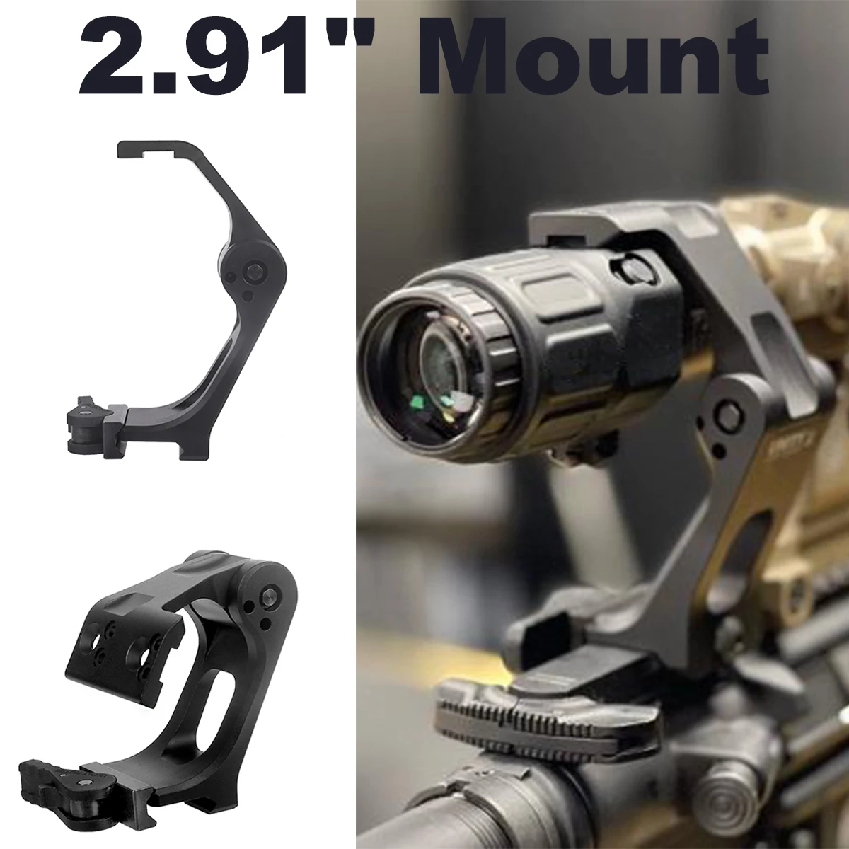 Tactical 2.91" UNITY Mounts For Magnifier G33 G43 T01 T02 FAST QD Lever Optical Height Red Dot Sight Scope Fit 20mm Rail Hunting
Tactical 2.91" UNITY Mounts For Magnifier G33 G43 T01 T02 FAST QD Lever Optical Height Red Dot Sight Scope Fit 20mm Rail Hunting