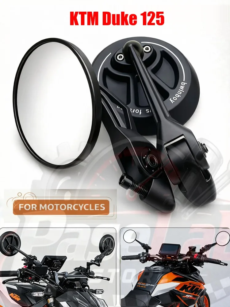 Motorcycle Side Mirror for KTM Duke 125 200 250 390 690 790 890 Super Duke 990 1290 1390 Wind Wing Stealth Rearview Mirrors
Motorcycle Side Mirror for KTM Duke 125 200 250 390 690 790 890 Super Duke 990 1290 1390 Wind Wing Stealth Rearview Mirrors