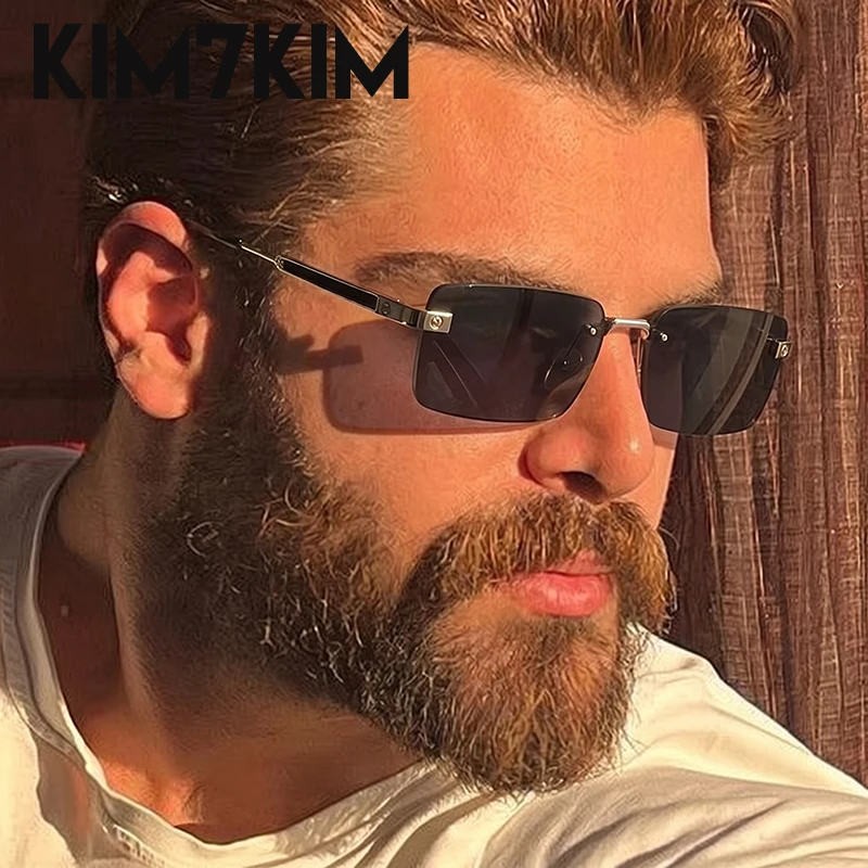 Rimless Rectangle Sunglasses Men 2026 Luxury Brand Designer Vintage Frameless Metal Frame Sun Glasses Hip Hop Y2K Eyewear Shades
Rimless Rectangle Sunglasses Men 2026 Luxury Brand Designer Vintage Frameless Metal Frame Sun Glasses Hip Hop Y2K Eyewear Shades