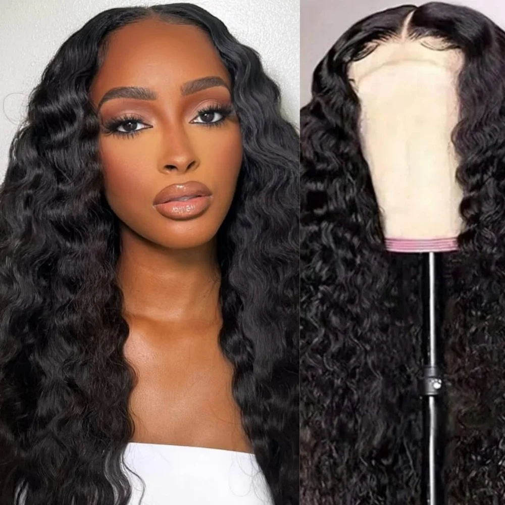 200% Density Water Wave 5x5 Lace Front Wigs Human Hair Pre Plucked Curly Deep Part Curly Wig For Women Natural Glueless Hairline
200% Density Water Wave 5x5 Lace Front Wigs Human Hair Pre Plucked Curly Deep Part Curly Wig For Women Natural Glueless Hairline