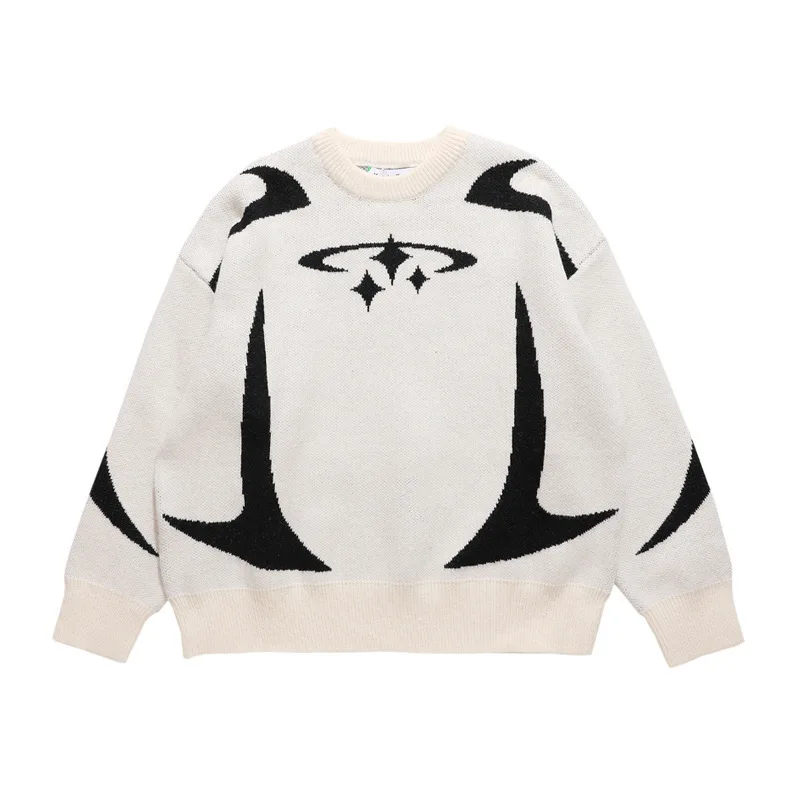 Men's Vintage Knitwear Y2K Stars Graphic Sweaters Winter Harajuku Oversized Pullover Sweater Unisex Aesthetic Clothes For Teens
Men's Vintage Knitwear Y2K Stars Graphic Sweaters Winter Harajuku Oversized Pullover Sweater Unisex Aesthetic Clothes For Teens