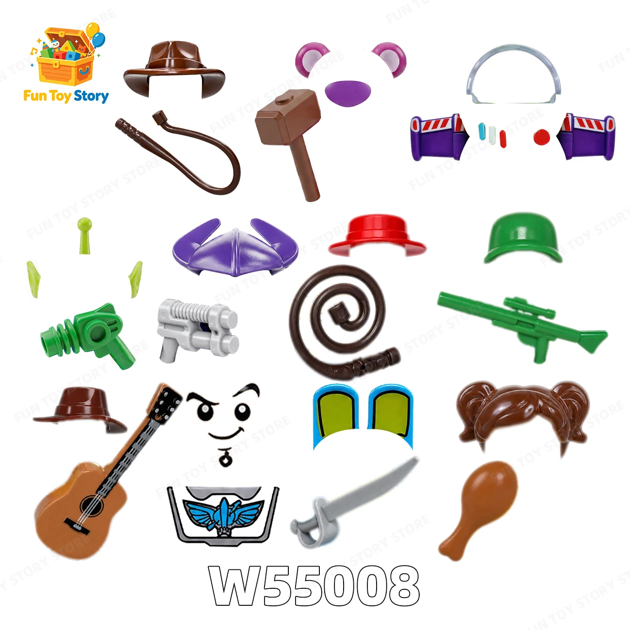 W55008 series building block assembly toys, dolls, puzzle enthusiasts, collect and give gifts to others
W55008 series building block assembly toys, dolls, puzzle enthusiasts, collect and give gifts to others