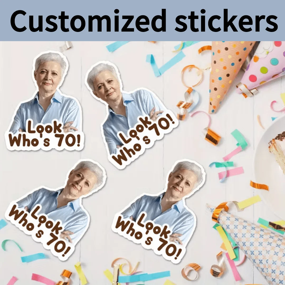 Custom text and photo Labels Personalized Logo Stickers for Wedding Birthday Housewarming Party & Business Promotion
Custom text and photo Labels Personalized Logo Stickers for Wedding Birthday Housewarming Party & Business Promotion