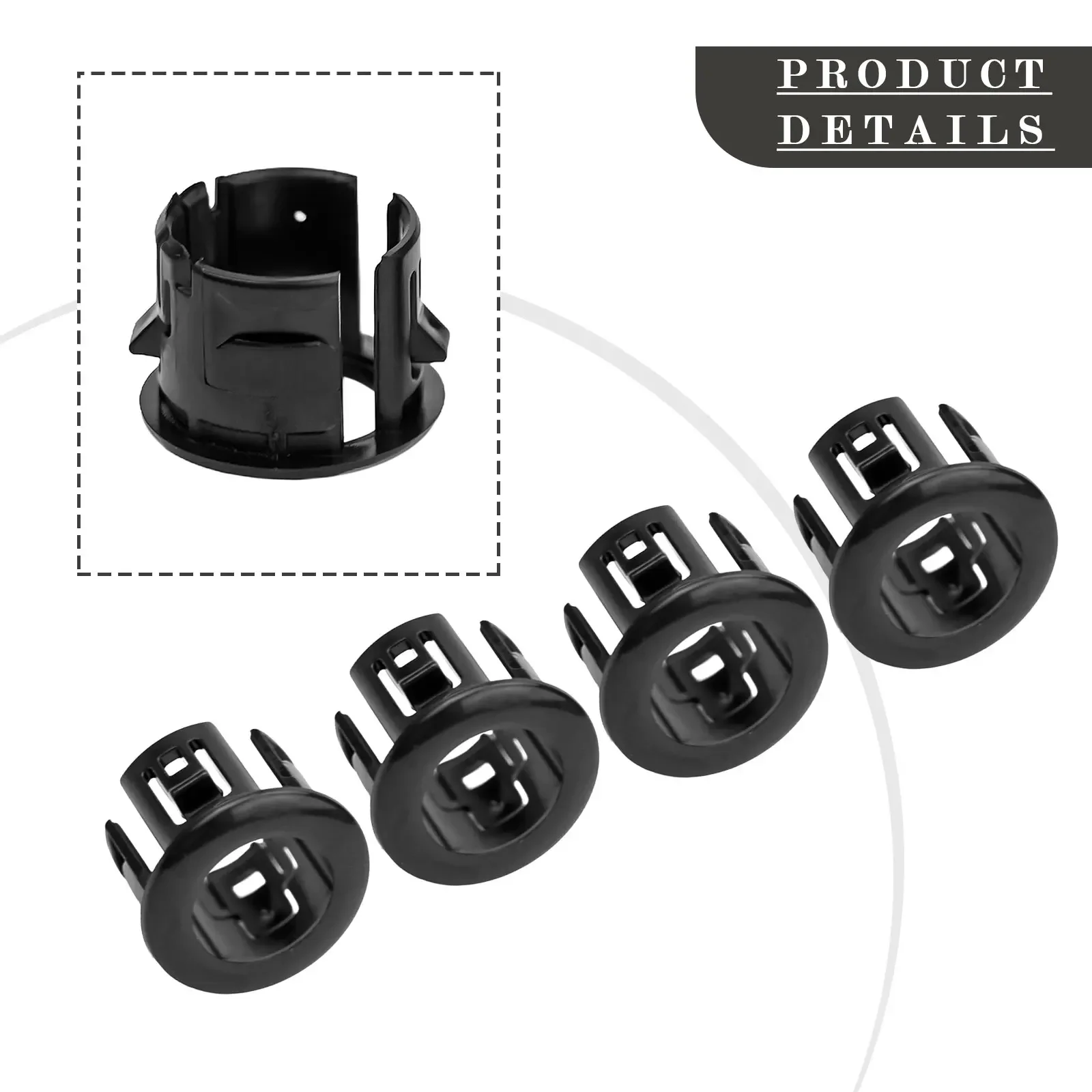 Parking Assist Sensor Bezels Parking Sensor Retainer Car Front Rear 89348-33010 Accessories ES350 HS250H Exterior Holder
Parking Assist Sensor Bezels Parking Sensor Retainer Car Front Rear 89348-33010 Accessories ES350 HS250H Exterior Holder