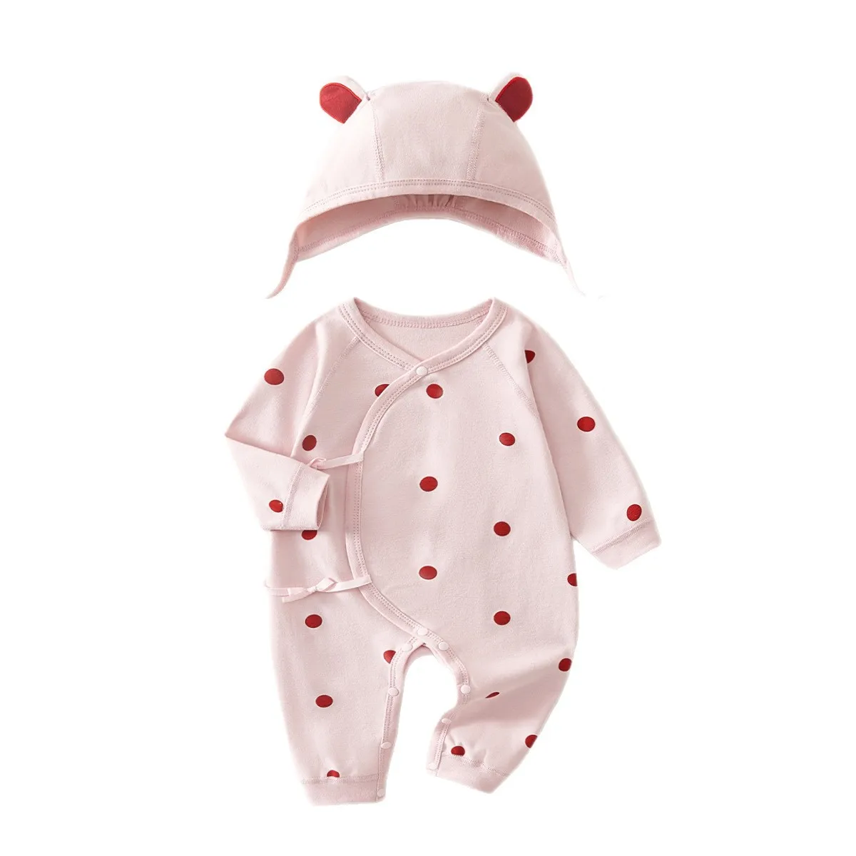 Baby clothes pure cotton class a spring and autumn baby clothes double-layer belly protection newborn onesie children's clothing
Baby clothes pure cotton class a spring and autumn baby clothes double-layer belly protection newborn onesie children's clothing