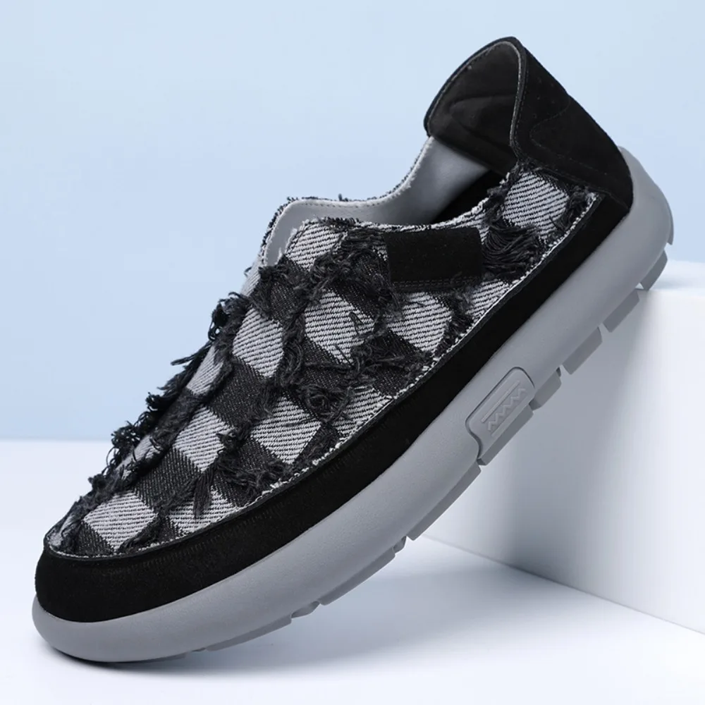 2026 Spring Summer New Men's Slip-On Casual Shoes, Breathable Denim Loafers, Trendy Korean Style Shoes for Teens
2026 Spring Summer New Men's Slip-On Casual Shoes, Breathable Denim Loafers, Trendy Korean Style Shoes for Teens
