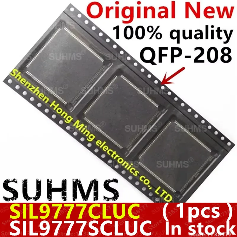 (1piece)100% New SII9777CLUC SIL9777CLUC SII9777SCLUC SIL9777SCLUC QFP-208 Chipset
(1piece)100% New SII9777CLUC SIL9777CLUC SII9777SCLUC SIL9777SCLUC QFP-208 Chipset