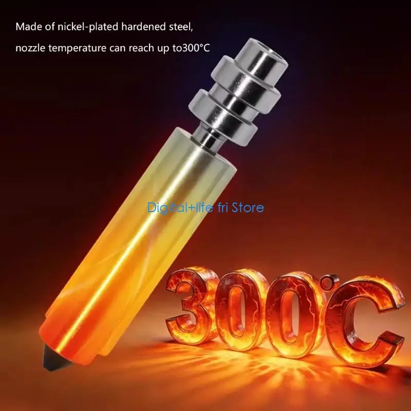 E06D Precisions Engineered 3D Printing Nozzles for X Consistent Material Flows
E06D Precisions Engineered 3D Printing Nozzles for X Consistent Material Flows