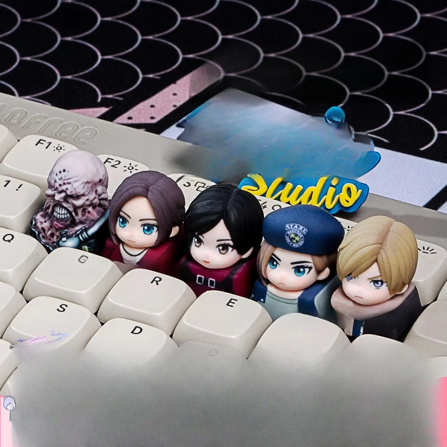 Horror Game Series Theme Keycaps Set 3D Resin SA Artisan Custom Original Handmade Keycap for Mechanical Keyboard 1pc Accessories
Horror Game Series Theme Keycaps Set 3D Resin SA Artisan Custom Original Handmade Keycap for Mechanical Keyboard 1pc Accessories