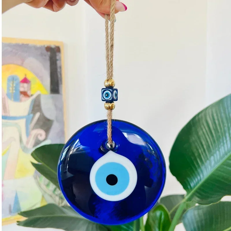 Evil Eye Wall Hanging Glass Blue Eye Wall Charm Home Decor Home Gift Idea House Protection Turkish Evil Eye Gift Wall Decoration
Evil Eye Wall Hanging Glass Blue Eye Wall Charm Home Decor Home Gift Idea House Protection Turkish Evil Eye Gift Wall Decoration
