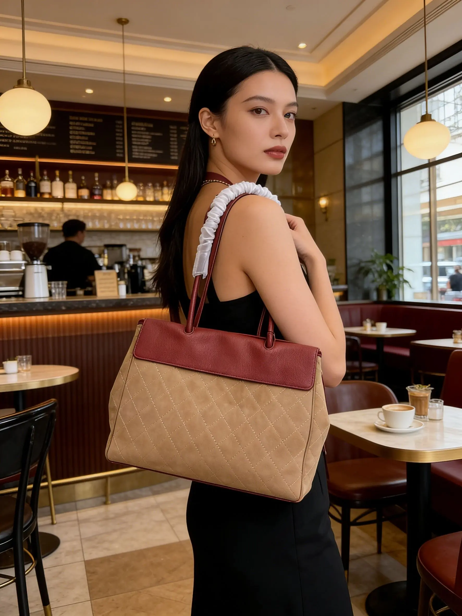 Luxury Women's Large-Capacity High-Quality Retro Shoulder Bag, Color-Block Classic Retro Travel Crossbody Bag
Luxury Women's Large-Capacity High-Quality Retro Shoulder Bag, Color-Block Classic Retro Travel Crossbody Bag