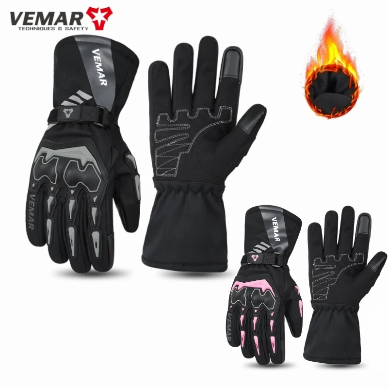 Winter Motorcycle Gloves Waterproof Windproof Cold Weather Riding Gear Touch Screen Women Men's Full Finger Bike Moto Gloves
Winter Motorcycle Gloves Waterproof Windproof Cold Weather Riding Gear Touch Screen Women Men's Full Finger Bike Moto Gloves