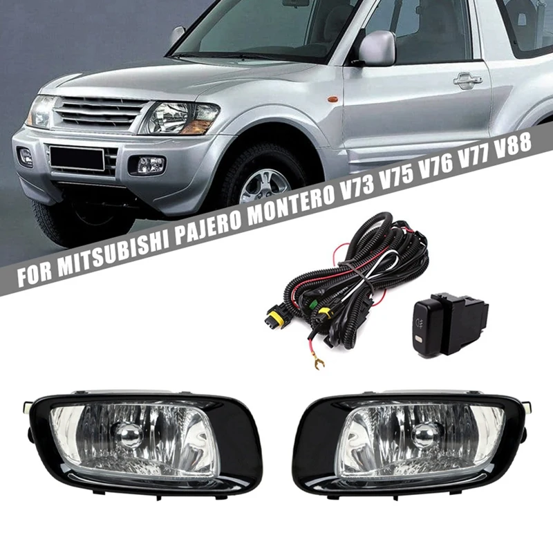A05U-Car Front Bumper Fog Lights Foglight For Mitsubishi Pajero 2000 2001 2002 2003
A05U-Car Front Bumper Fog Lights Foglight For Mitsubishi Pajero 2000 2001 2002 2003